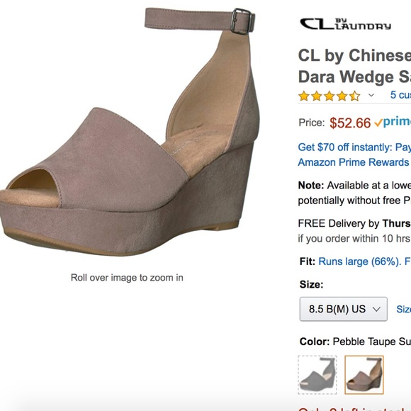 NEW Wedge Sandal MAKE OFFER - Picture 3 of 6